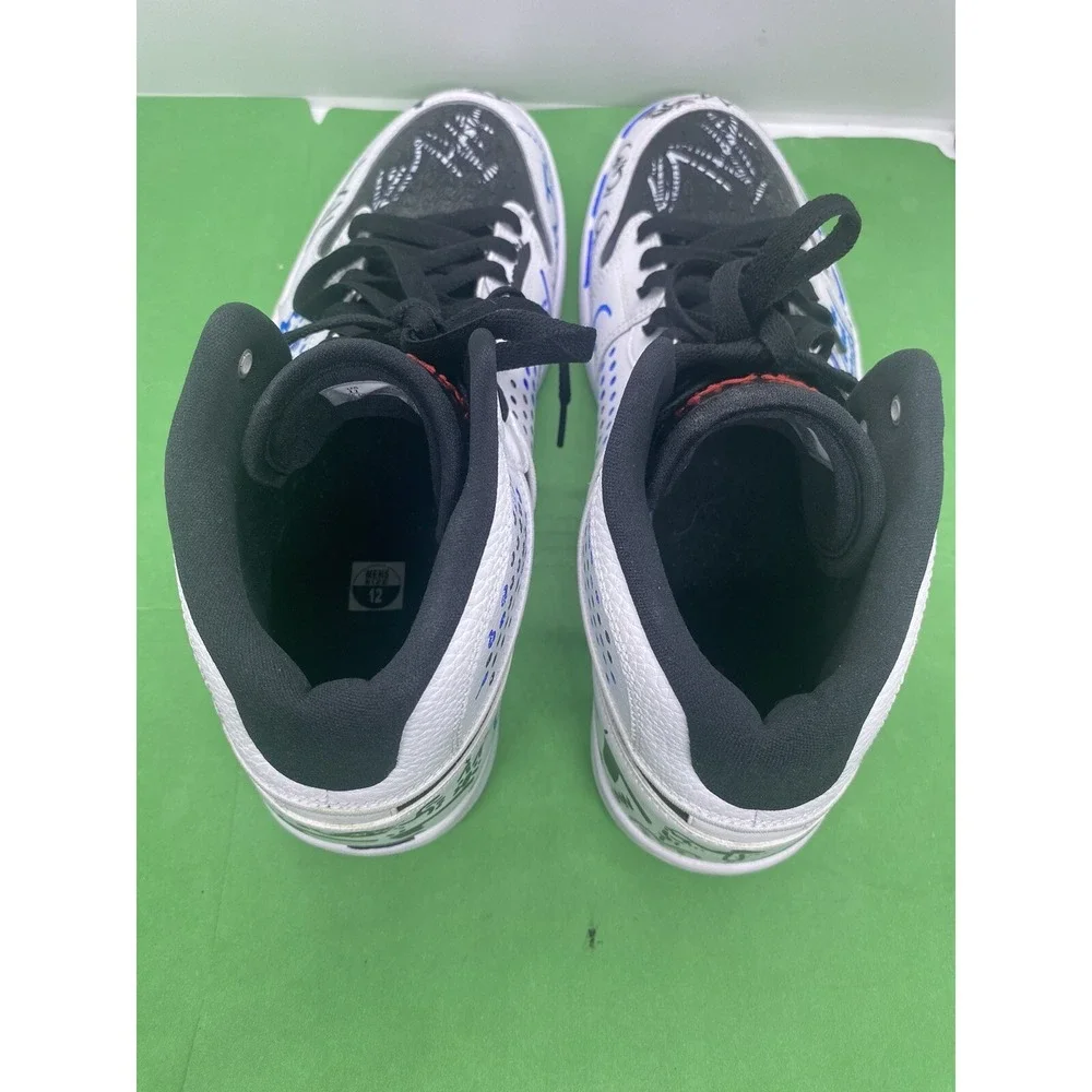 Jordan Access White Black Athletic Sneaker AR3762-101 Mens Size 11